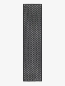 Sciarpa Skull in jacquard da Uomo in Grigio/Nero
