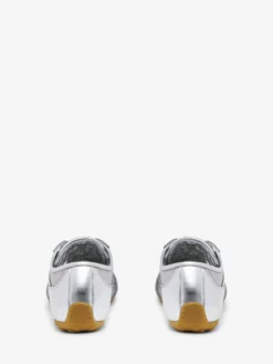 Sneaker Boxe Basse da Donna in Argento
