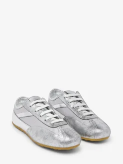 Sneaker Boxe Basse da Donna in Argento