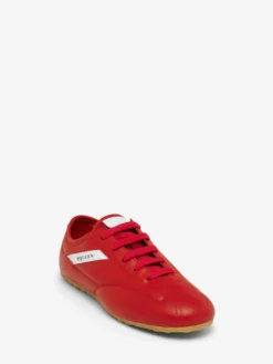 Sneaker Boxe Basse da Donna in Rosso