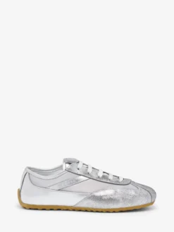 Sneaker Boxe Basse da Uomo in Argento