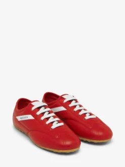Sneaker Boxe Basse da Uomo in Rosso