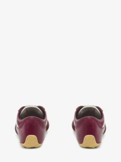 Sneaker Boxe da Donna in Rosso Rubino