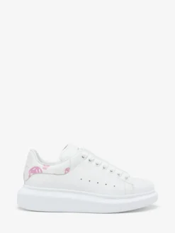 Sneaker Oversize da Donna in Bianco/Rosa
