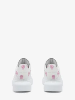 Sneaker Oversize da Donna in Bianco/Rosa