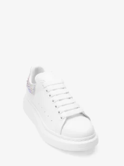 Sneaker Oversize da Donna in Bianco/Argento