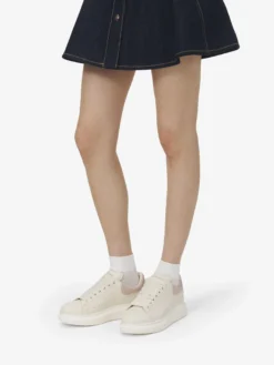 Sneaker oversize da Donna in Off White/Rosa