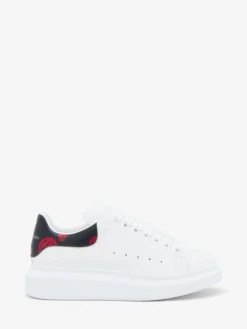 Sneaker Oversize da Uomo in Bianco/Rosso