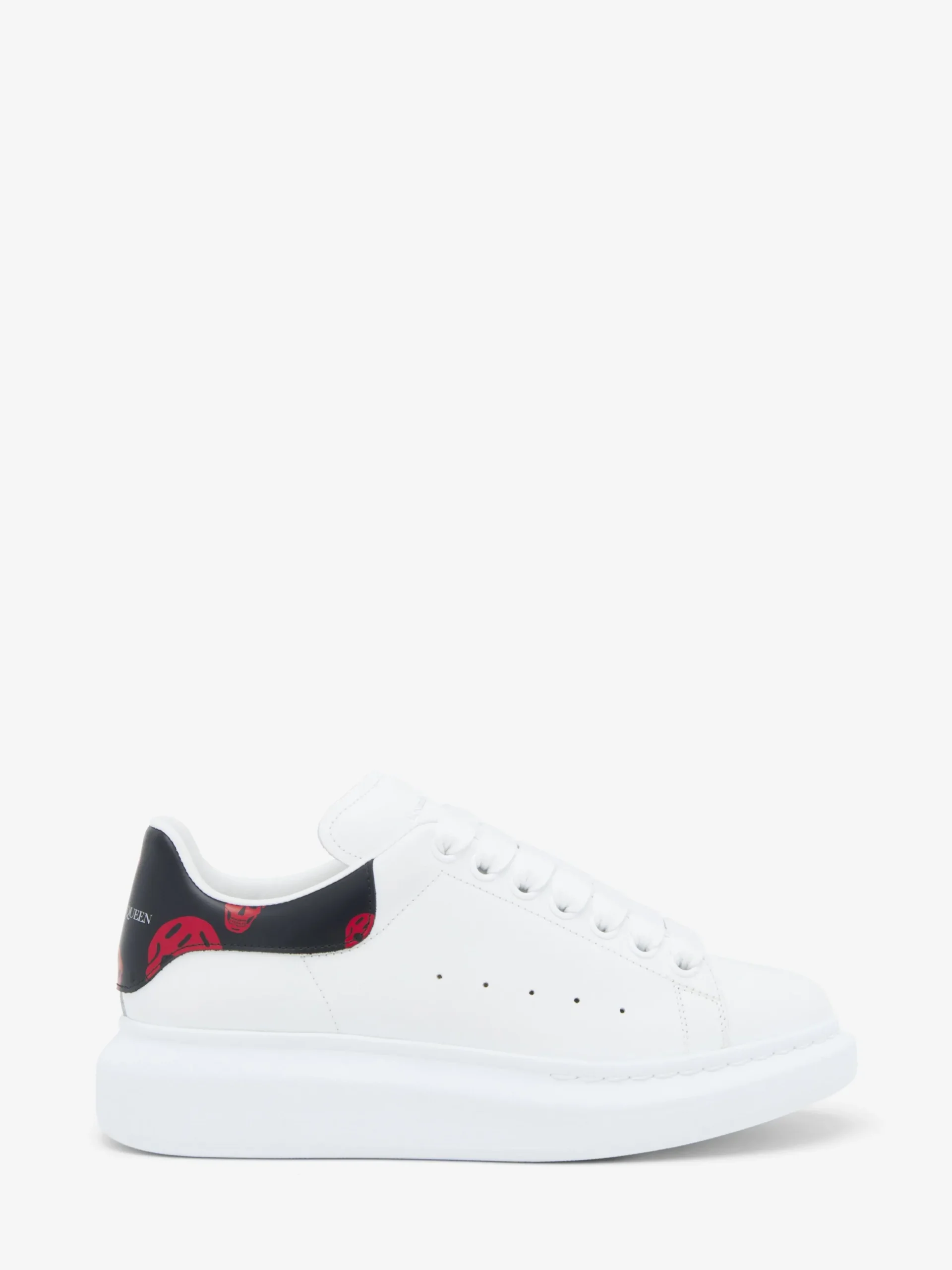 Sneaker Oversize da Uomo in Bianco/Rosso