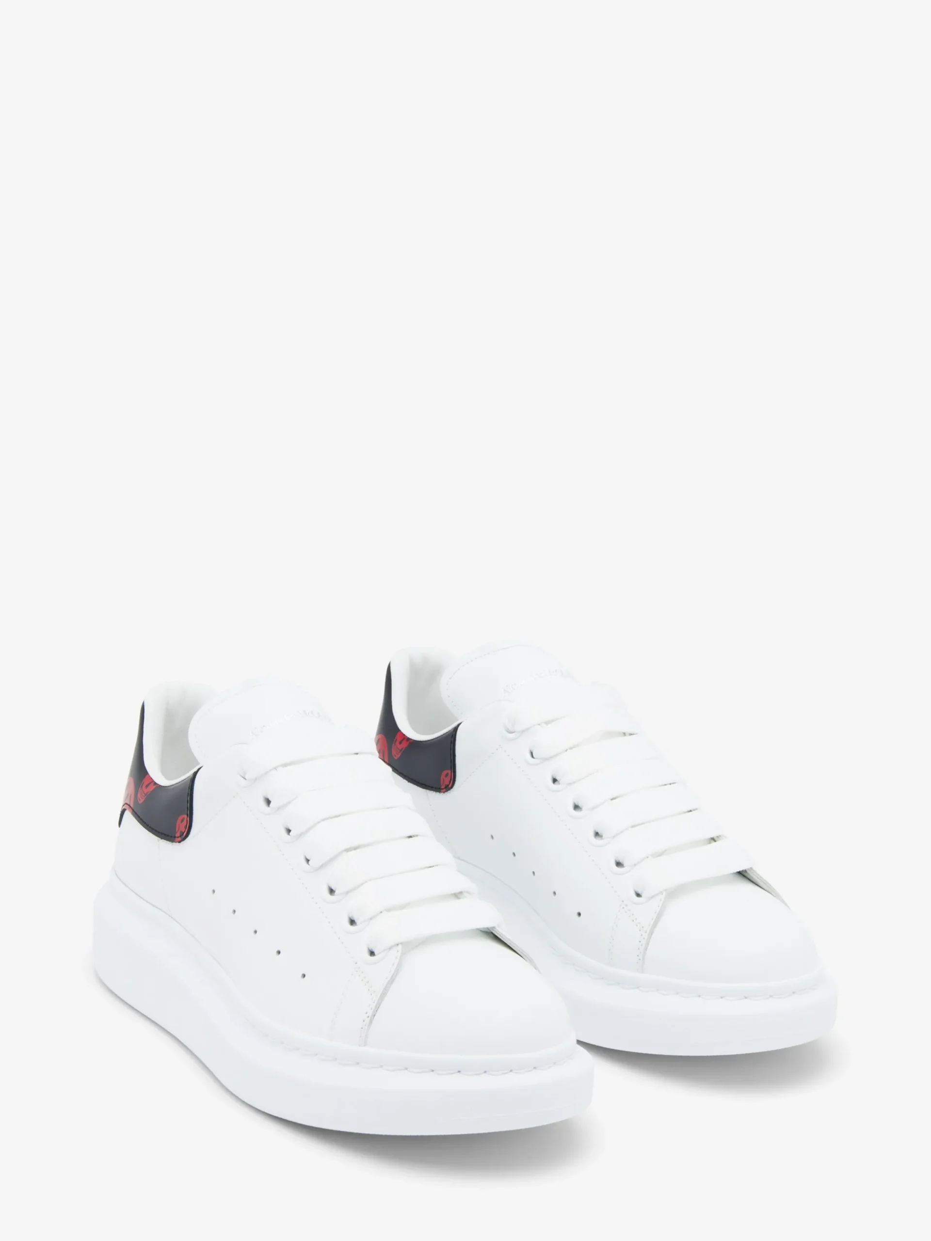 Sneaker Oversize da Uomo in Bianco/Rosso