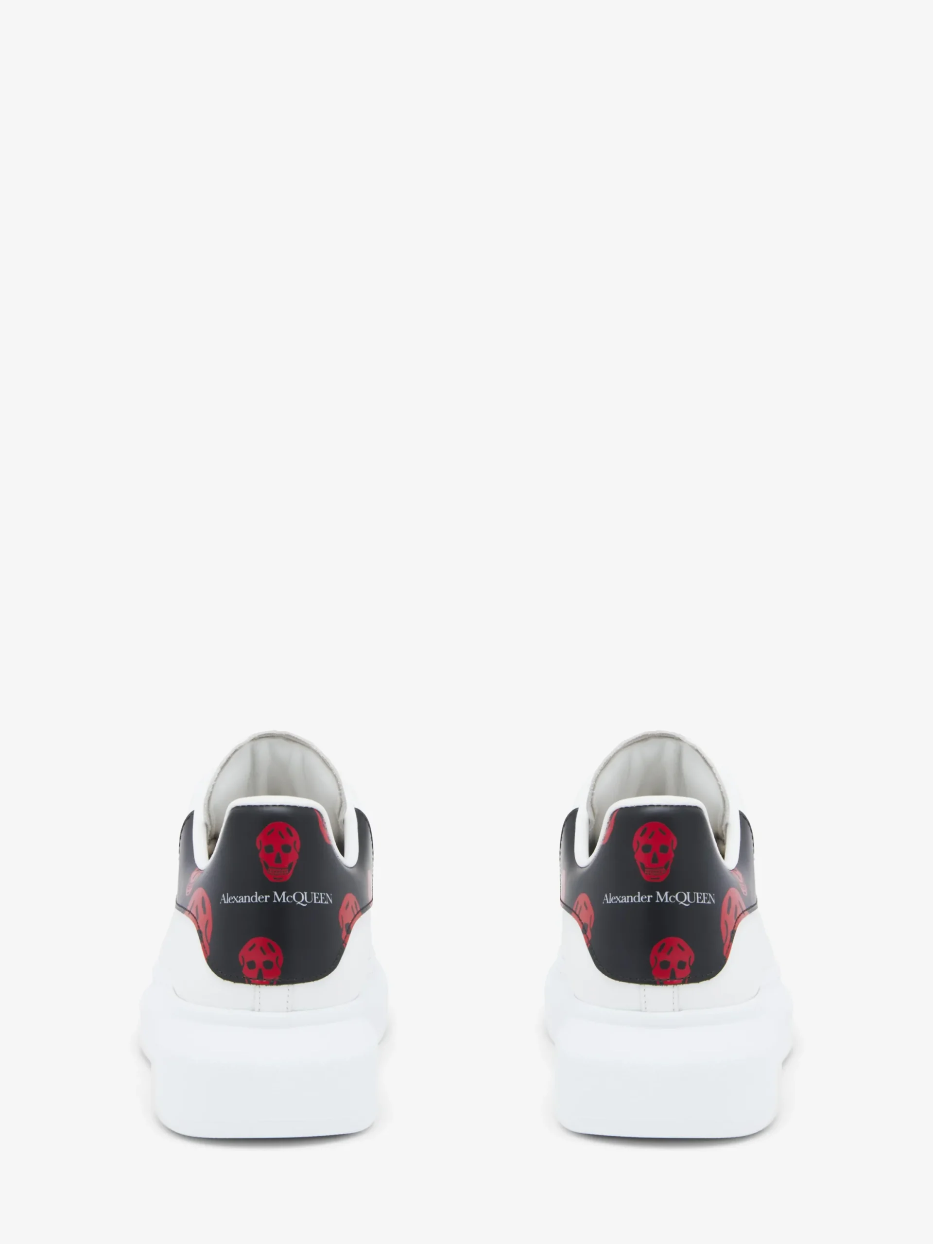 Sneaker Oversize da Uomo in Bianco/Rosso