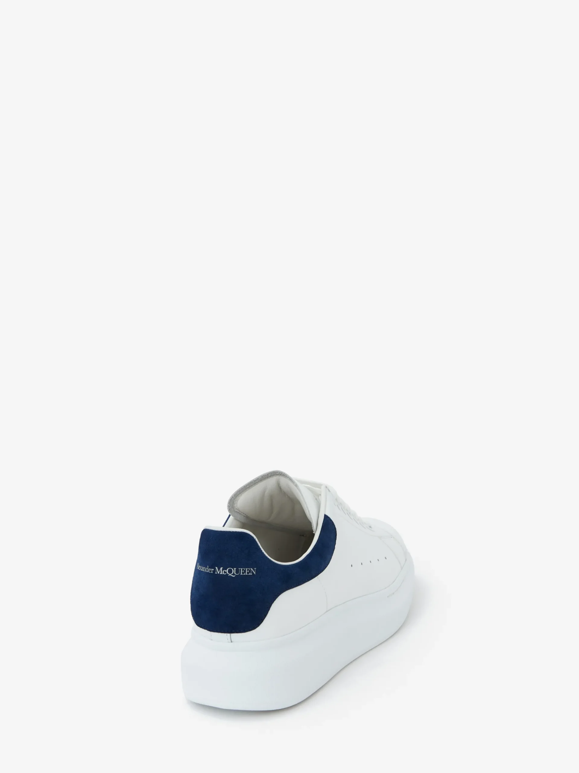 Sneaker Oversize da Uomo in Bianco/Blu Avio