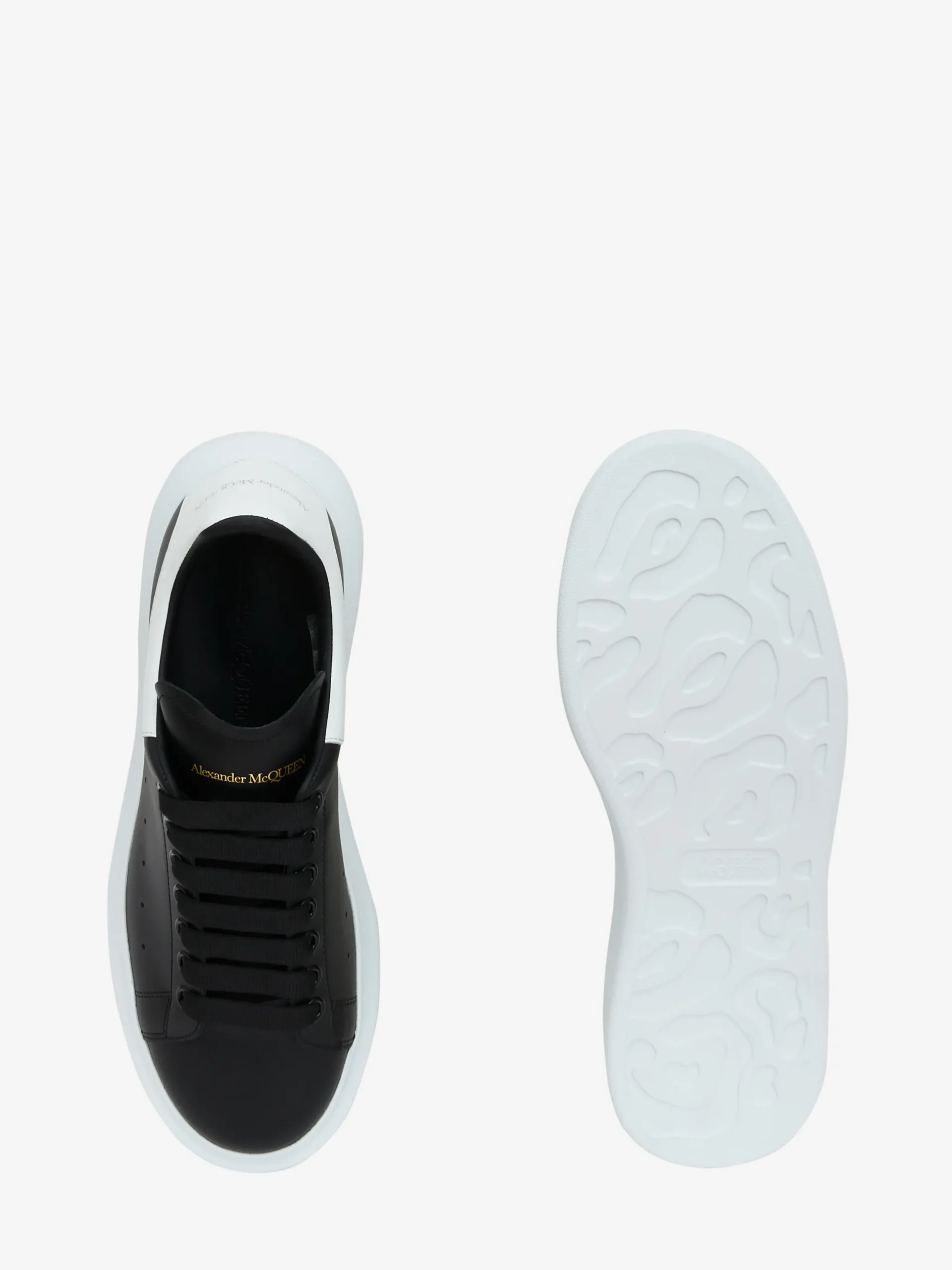 Sneaker Oversize da Uomo in Nero/Bianco