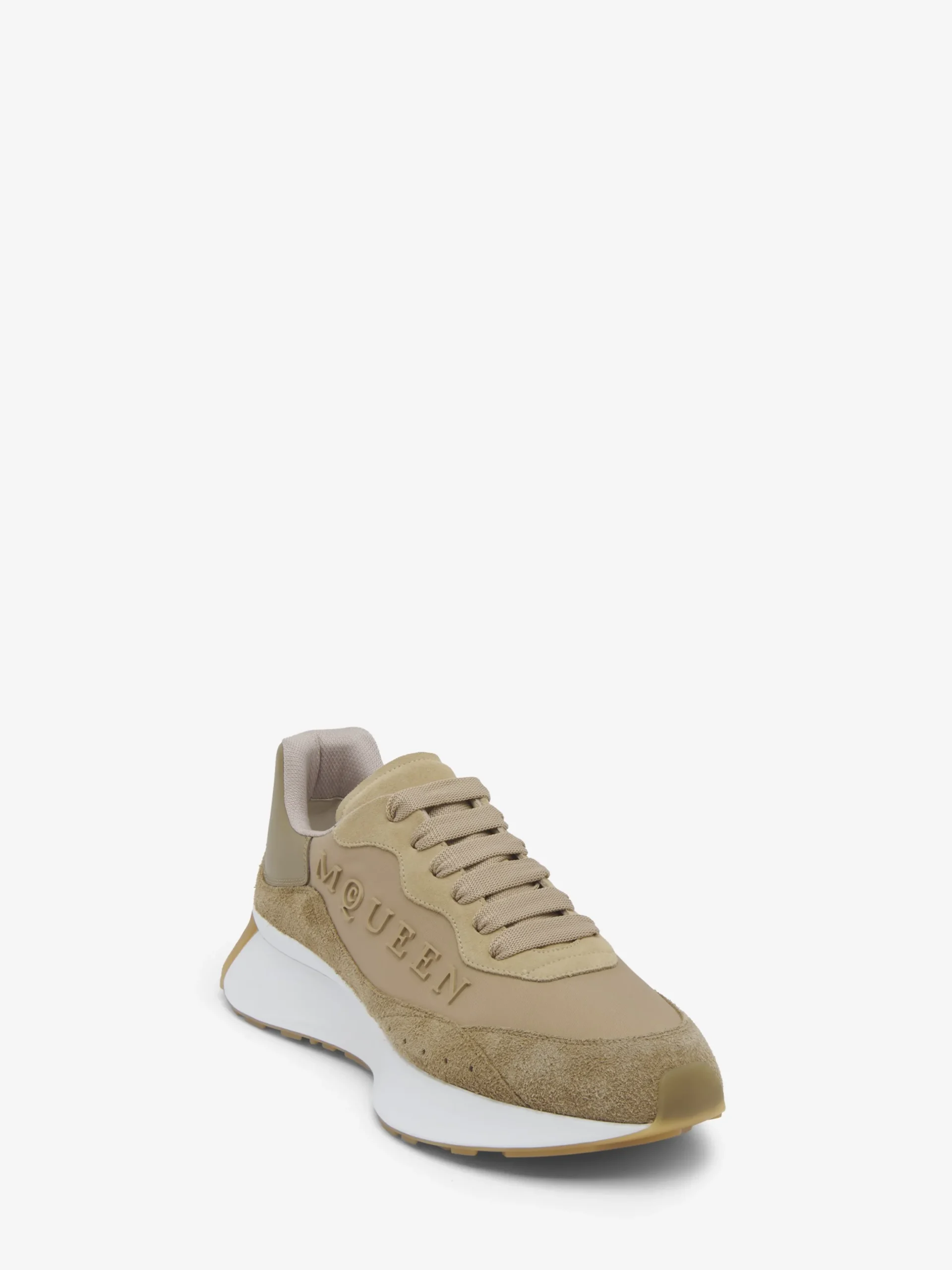 Sneaker Sprint Runner da Uomo in Beige
