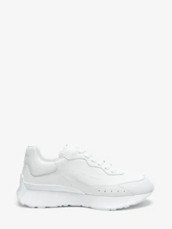 Sneaker Sprint Runner McQueen da Donna in Bianco