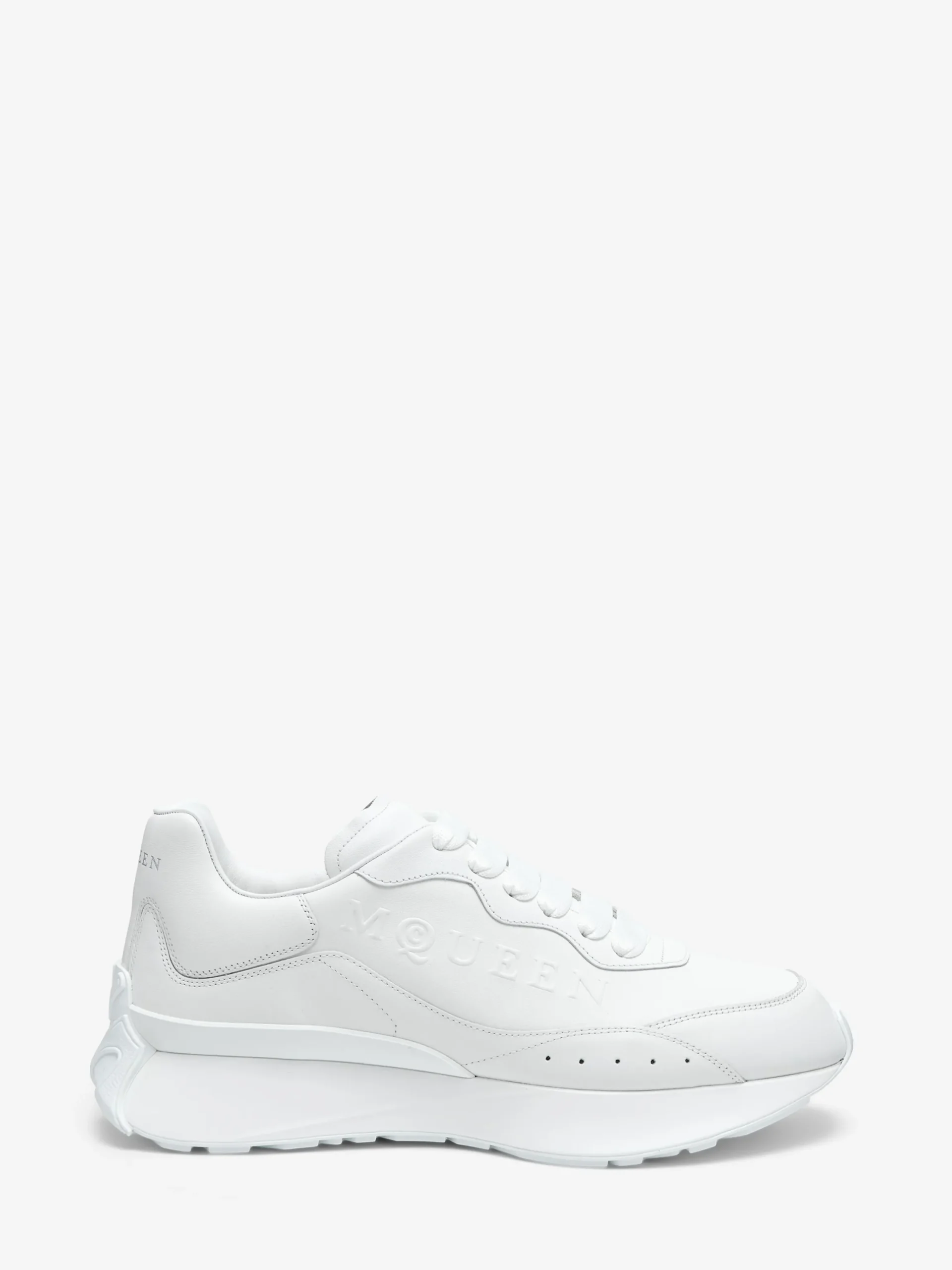 Sneaker Sprint Runner McQueen da Donna in Bianco
