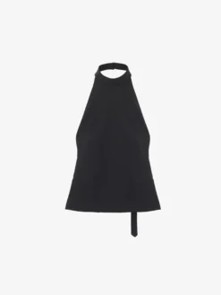 Top Smanicato da Donna in Nero